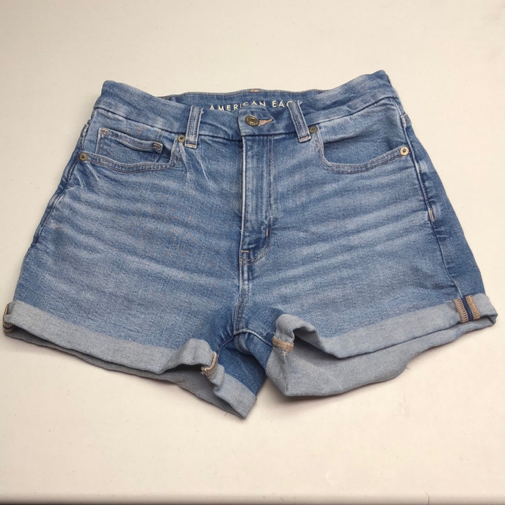 American Eagle Outfitters Light Blue Jean Shorts